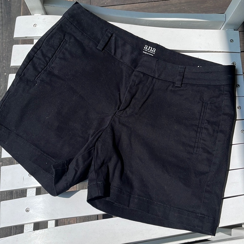 ☀️a.n.a Twill Shorts Black Size 4